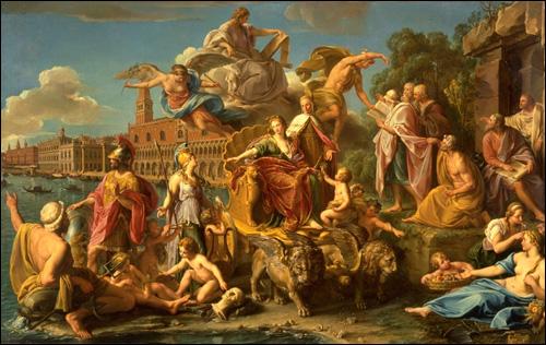 Pompeo Batoni Triumph of Venice France oil painting art